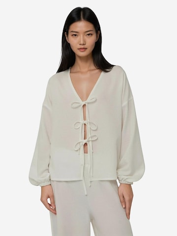 Camicia da donna di Hiccup in bianco: frontale