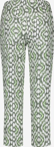 GERRY WEBER - regular Pantalón en verde