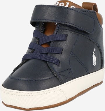 Polo Ralph Lauren - Zapatos primeros pasos 'JAXSON' en azul: frente