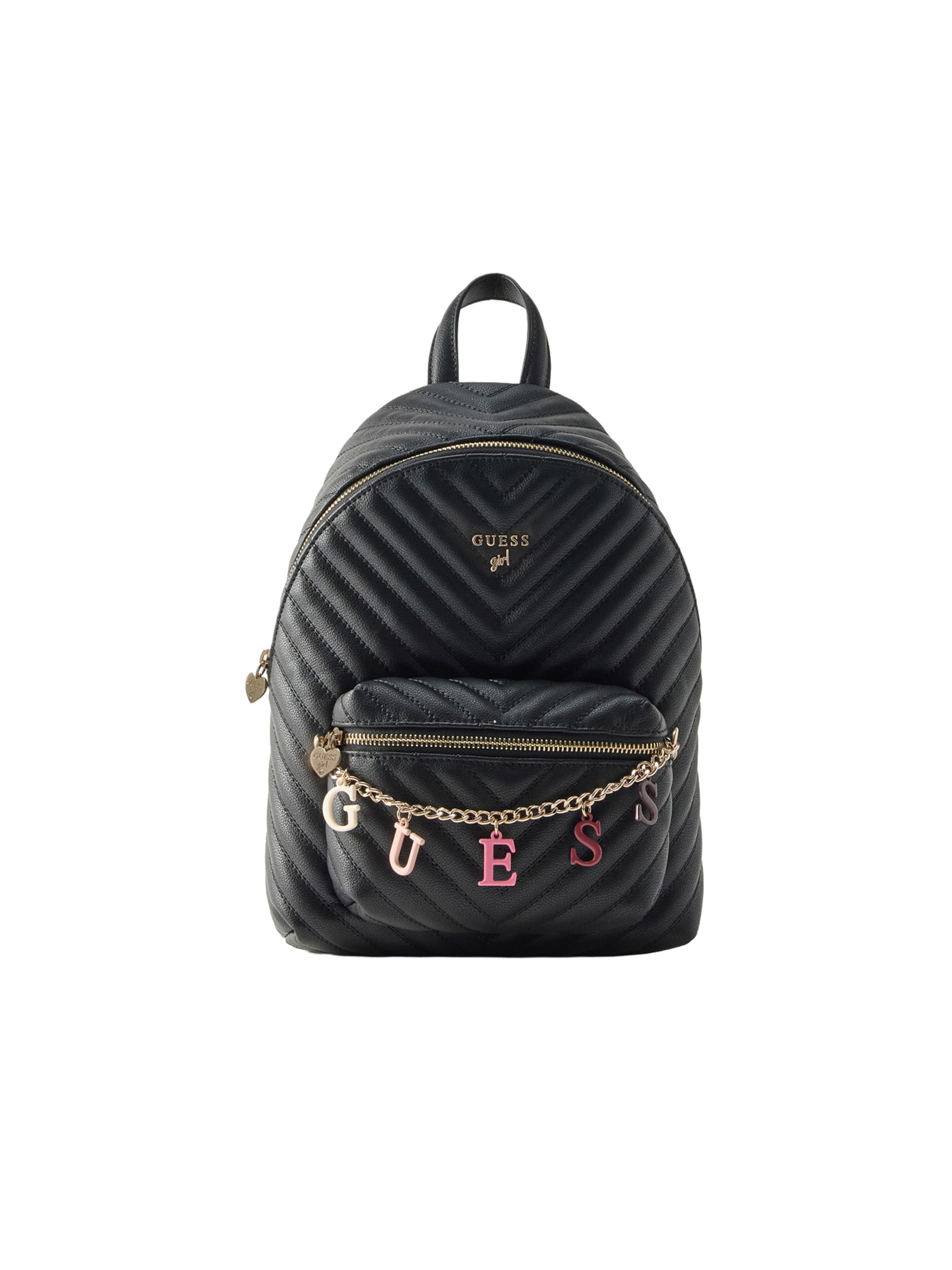 Rucsac de la GUESS pe negru: față