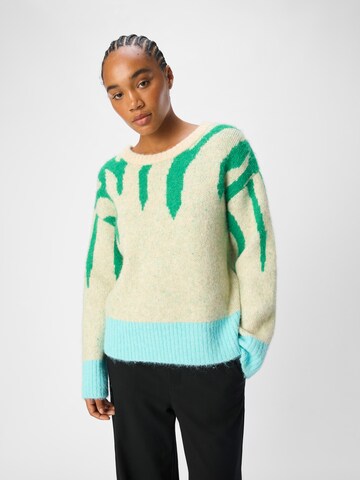 Pull-over 'OBJRabu' OBJECT en beige