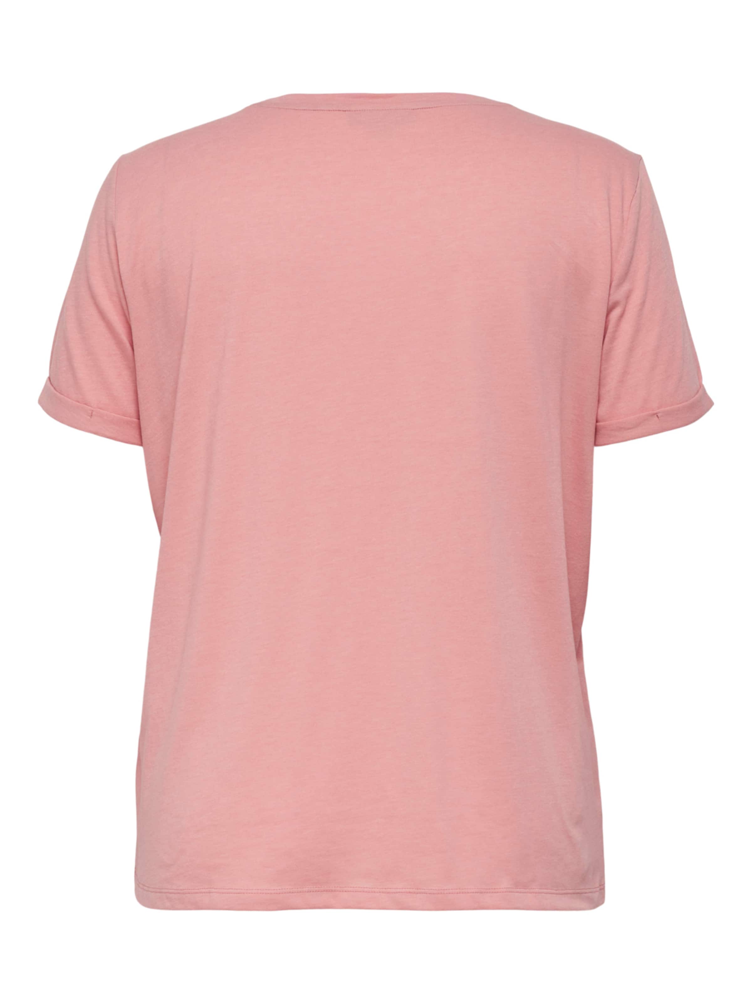 ONLY Carmakoma T-Shirt MILLE in Rosa 
