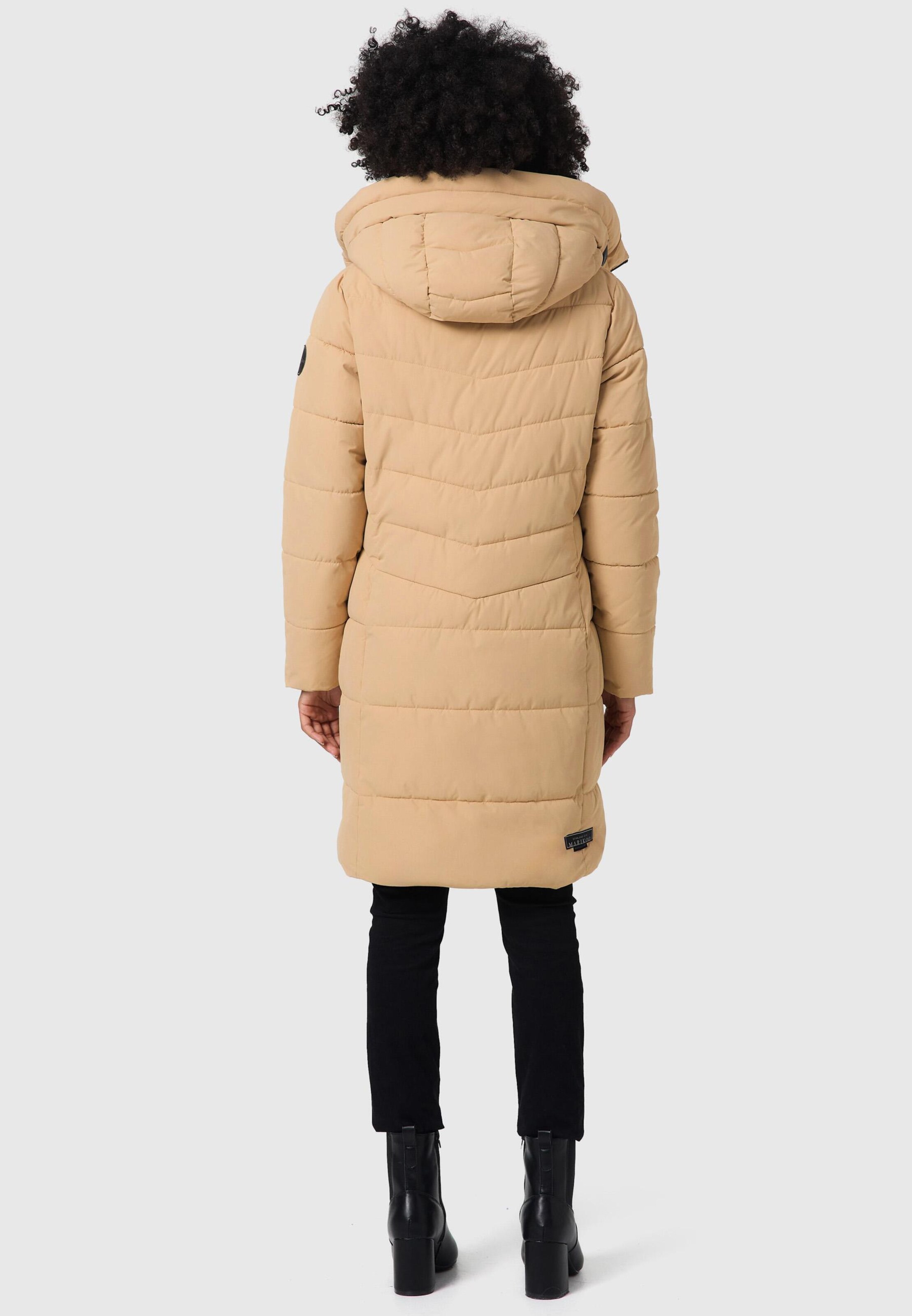MARIKOO Wintermantel 'Natsukoo XVI' in Beige | ABOUT YOU