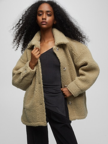 Pull&Bear Between-season jacket in Green: front