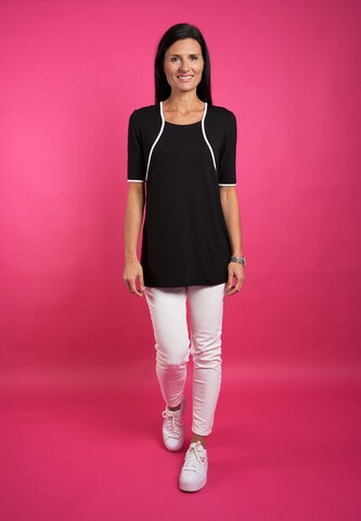 Seidel Moden T-Shirt in Schwarz