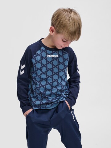 T-Shirt Hummel en bleu : devant