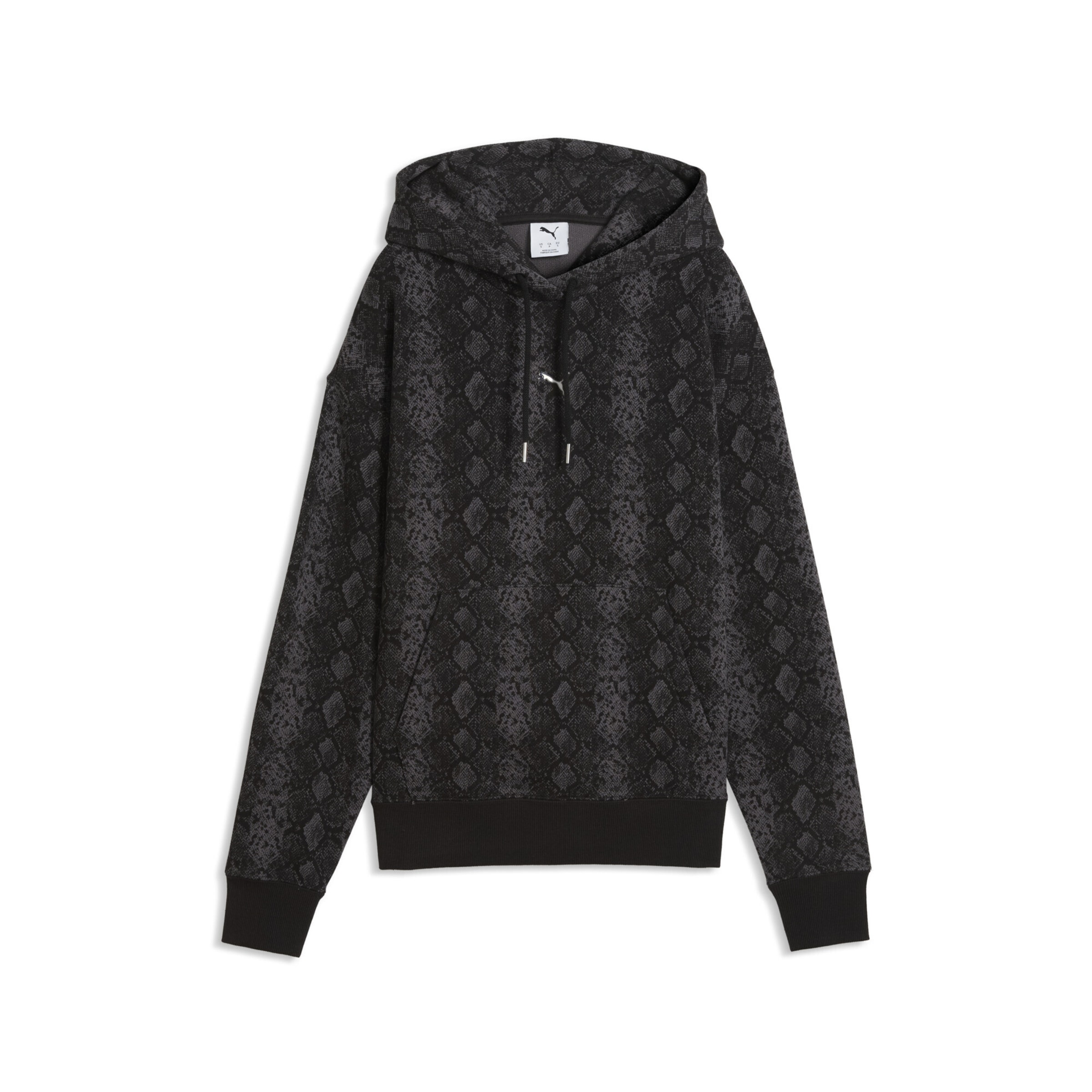 PUMA Sweatshirt 'Snake Pack' in Schwarz: Vorderseite