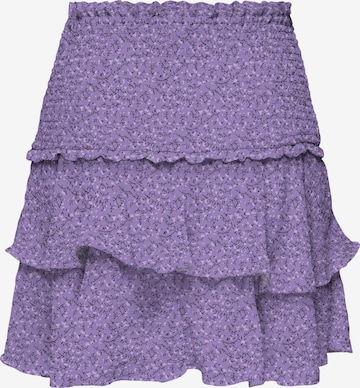 ONLY Spódnica 'AMANDA' w kolorze fioletowy: przód
