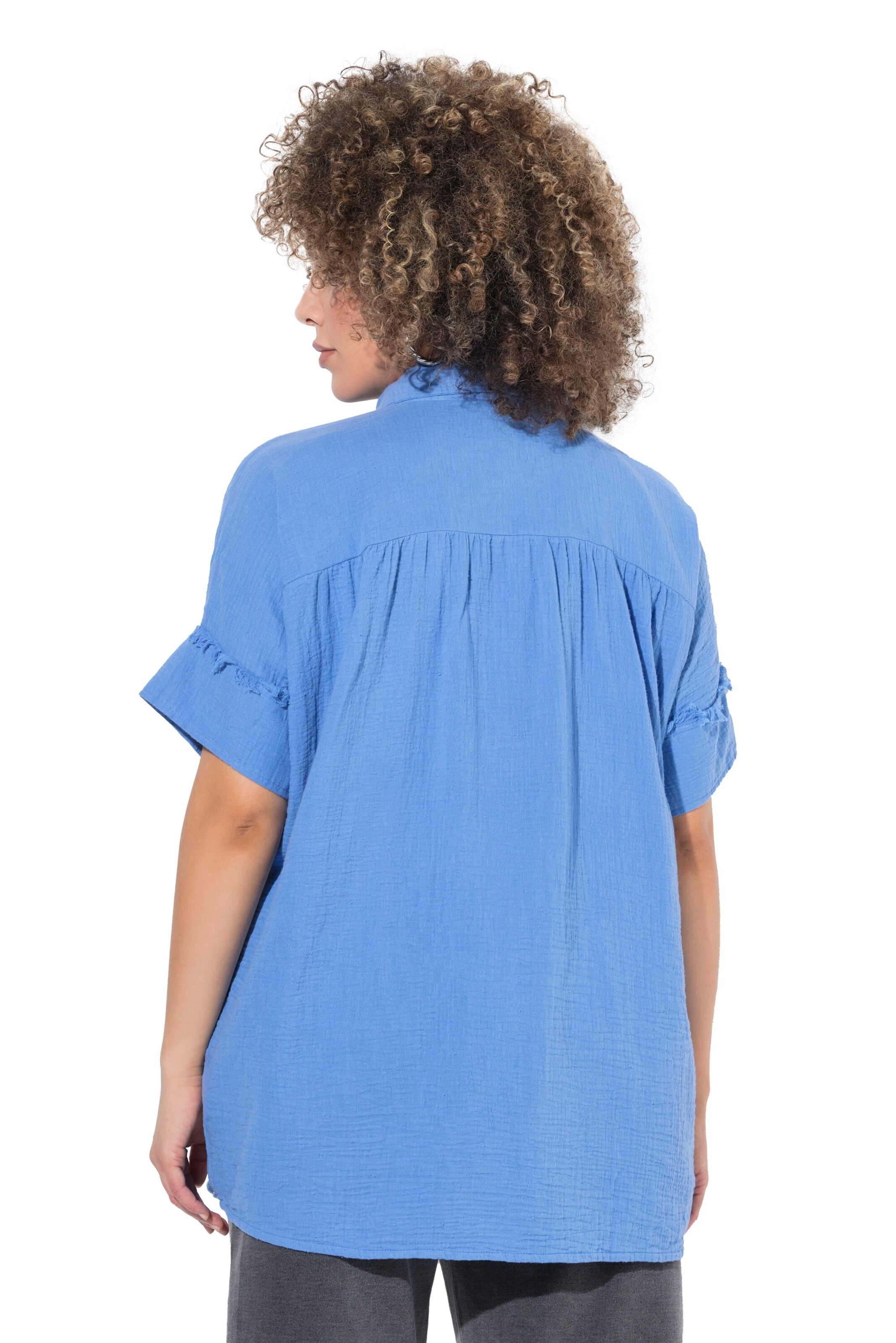 Ulla Popken Bluse in Blau