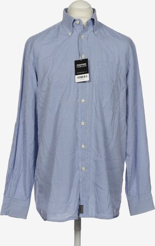 STRELLSON Button Up Shirt in L in Blue: front