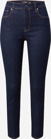 Lauren Ralph Lauren Teksapüksid, värv sinine: eest vaates