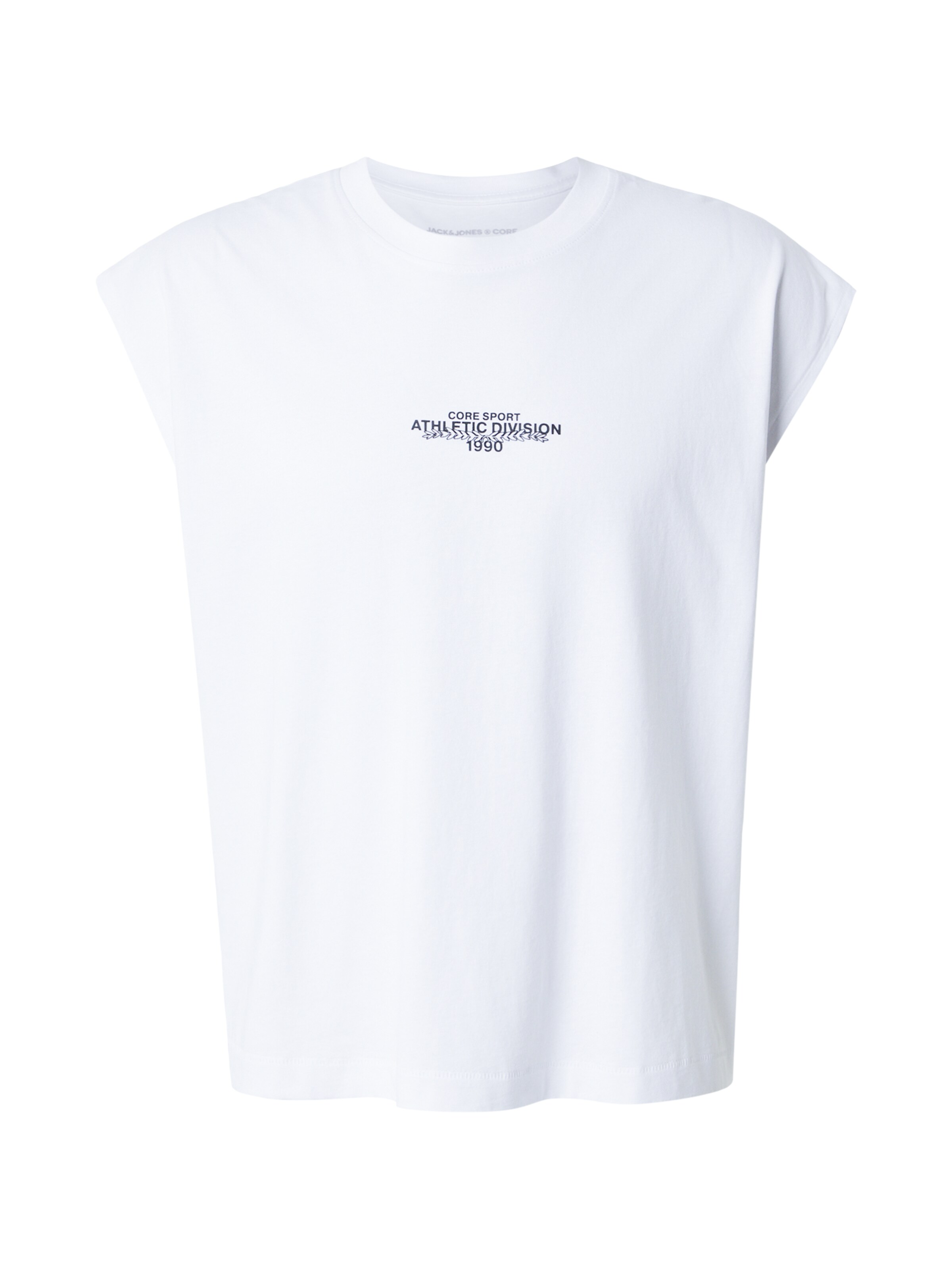 JACK & JONES Camisa 'JCOBREEZE' em preto / branco, Vista do artigo