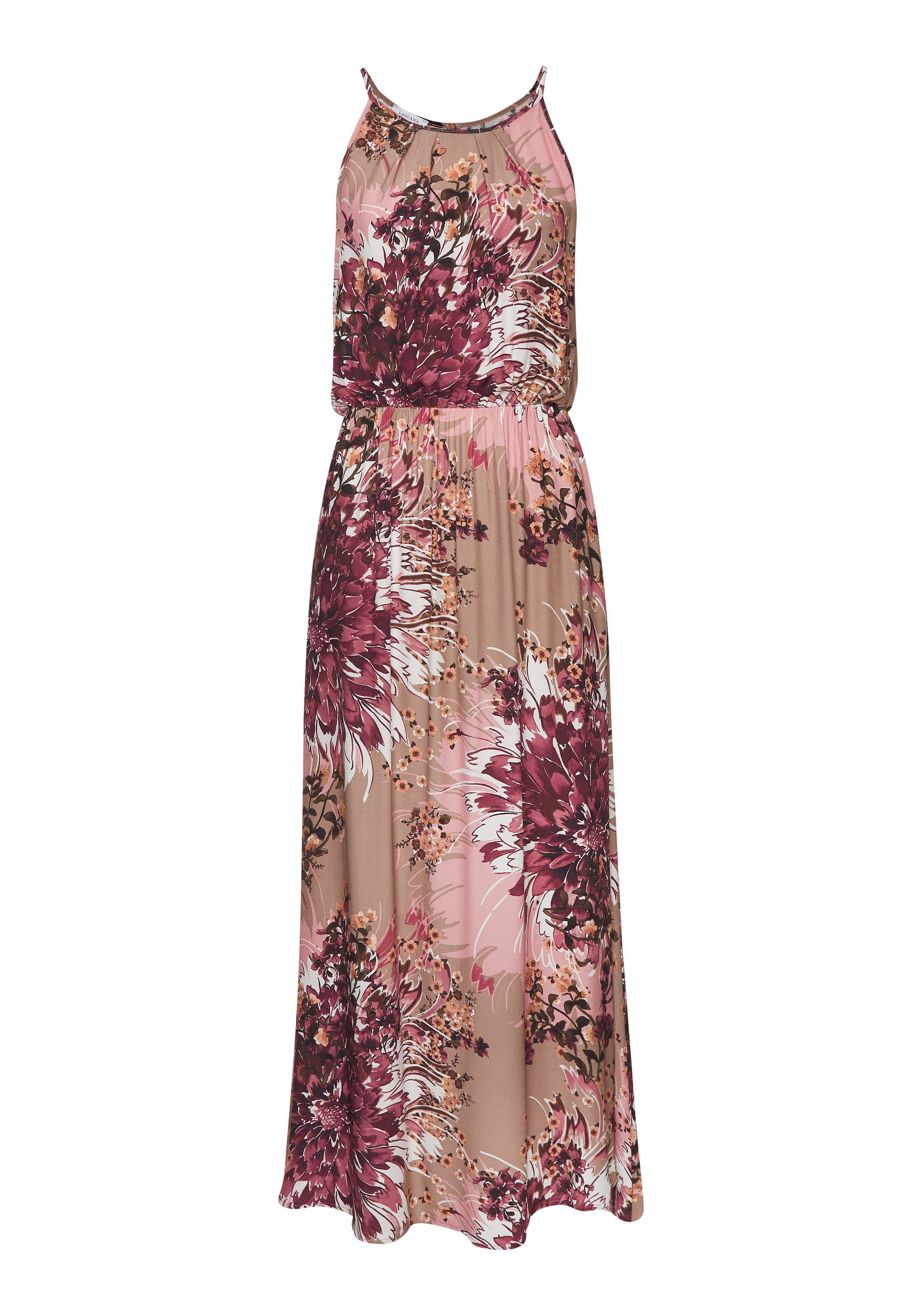 LASCANA Καλοκαιρινό φόρεμα σε καφέ: μπροστά