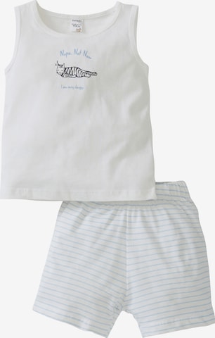 DeFacto Pyjama in Weiß: front