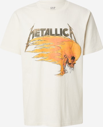 GAPMajica 'METALLICA' - bijela boja: prednji dio