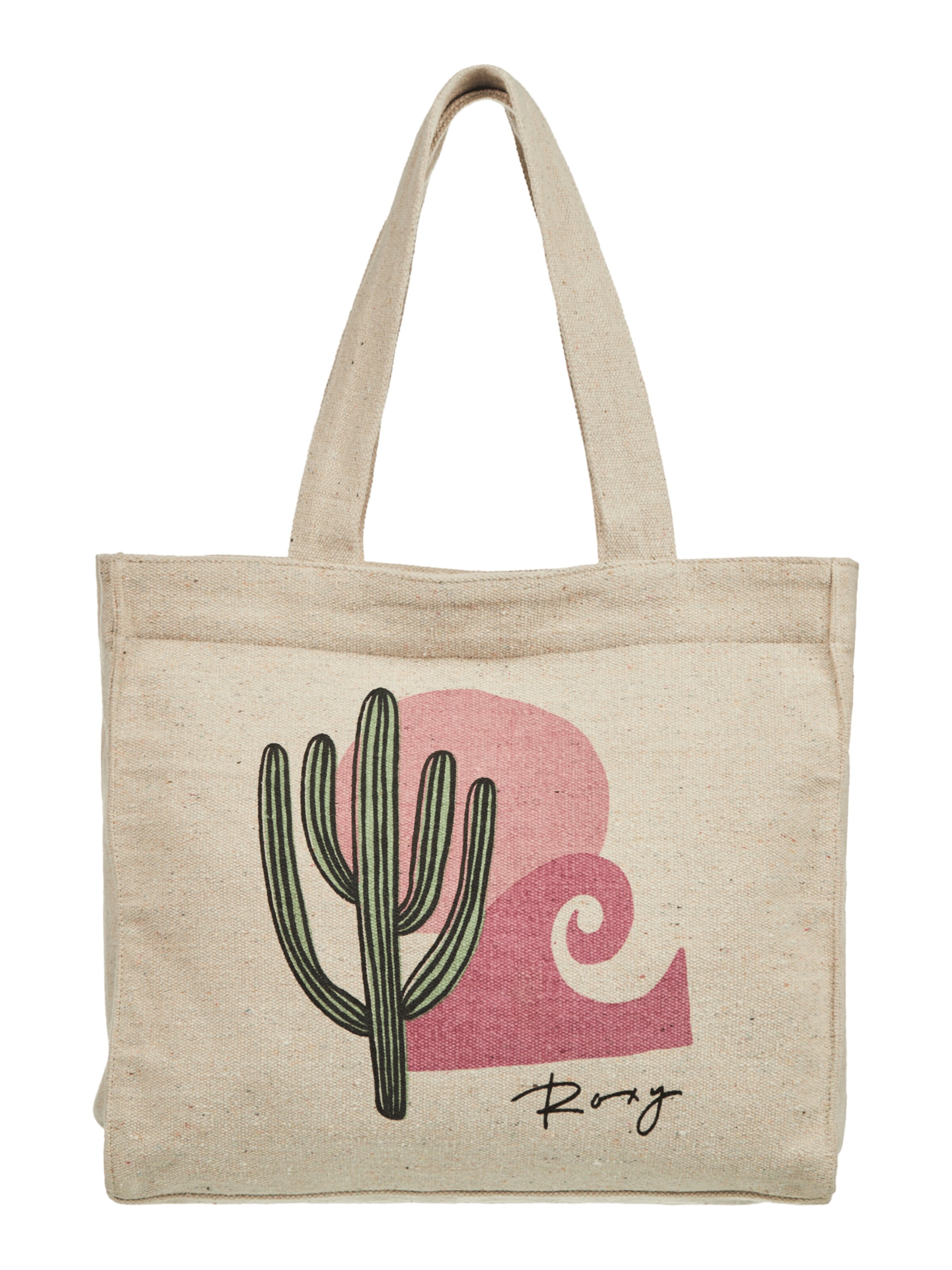 ROXY Strandtasche 'Drink The Wave' in Weiß: Vorderseite