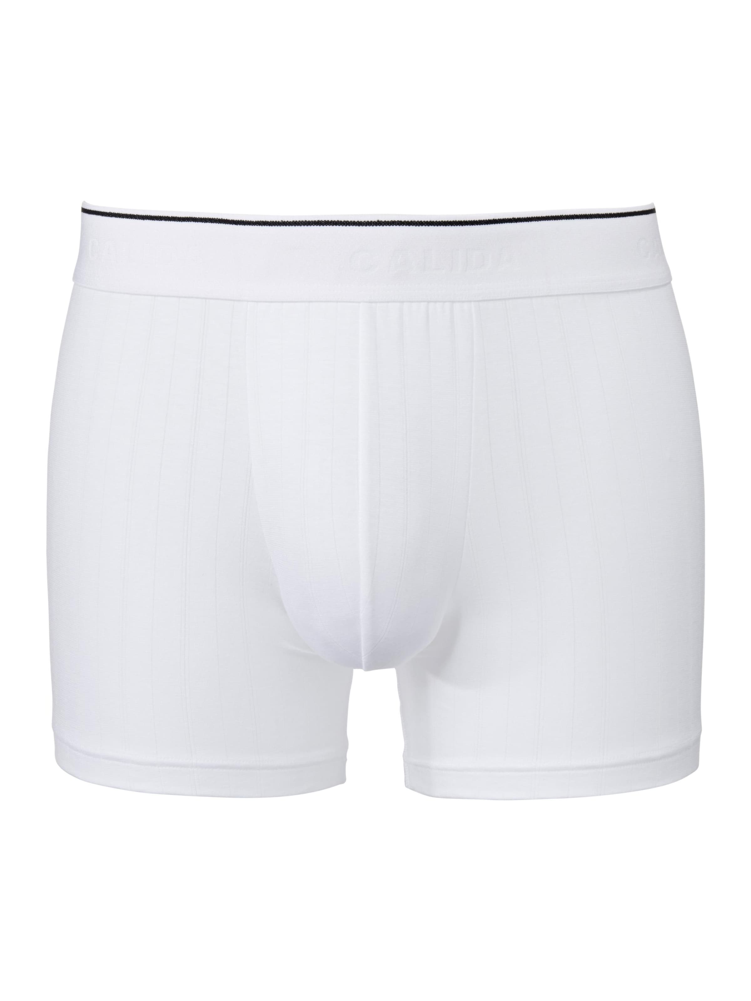 CALIDA Boxer shorts 'Pure & Style' in L in White, Item view