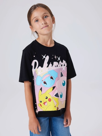 NAME IT Bluser & t-shirts 'NKFJYDI POKEMON' i sort: forside