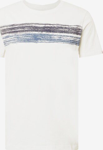 Ragwear Shirt 'HAKE' in Wit: voorkant