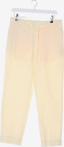 JIL SANDER Pants in XS in Yellow: front