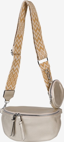 styleBREAKER Crossbody bag '2-Teiliges Set Halbmond Crossbody Bag' in Gold: front