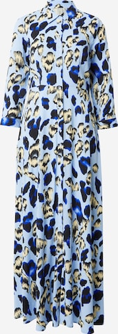 Y.A.S Shirt Dress 'SAVANNA' in Blue: front