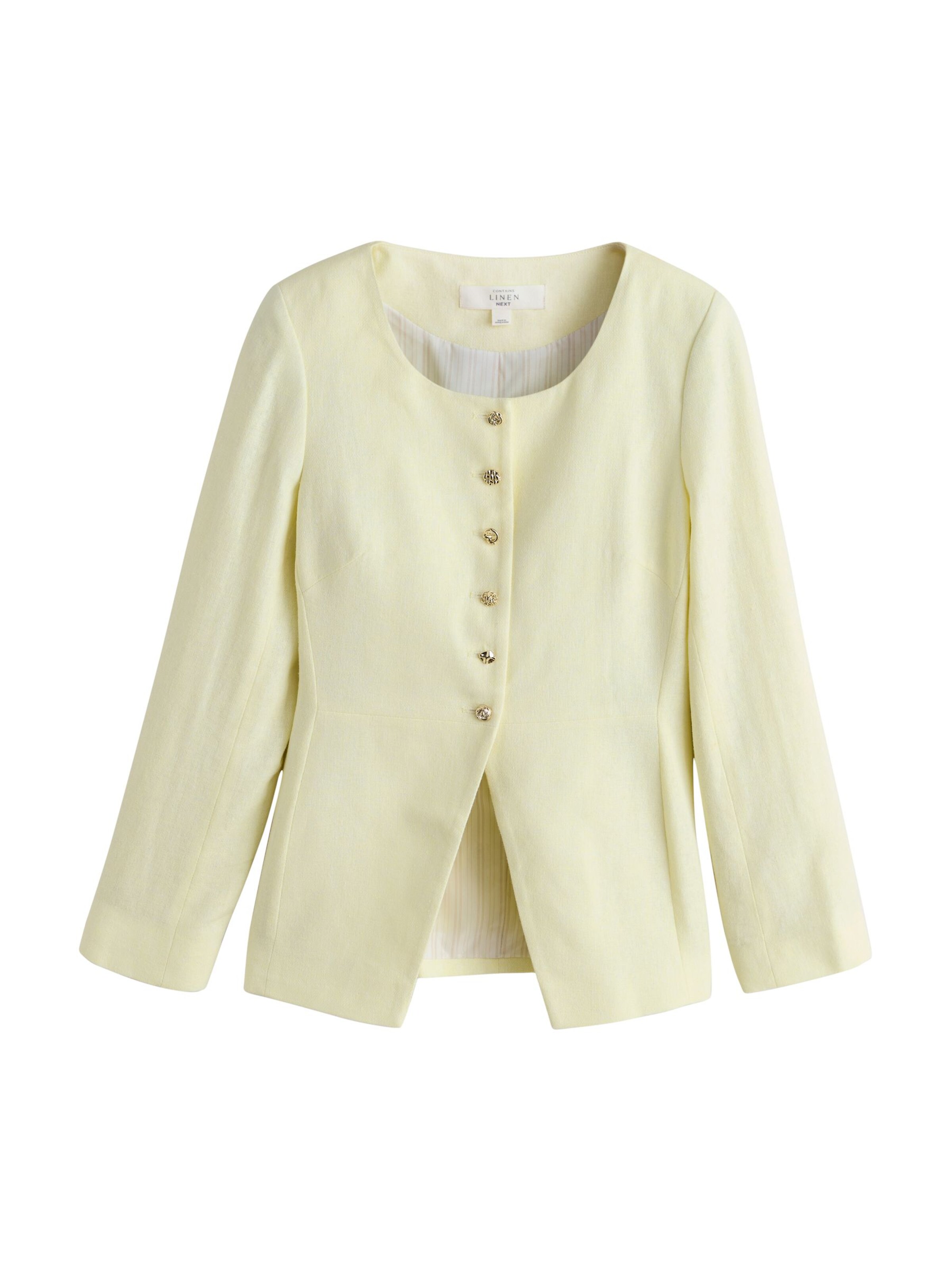 Next Демисезонная куртка в Желтый: спереди