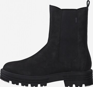 s.Oliver Chelsea boots in Zwart