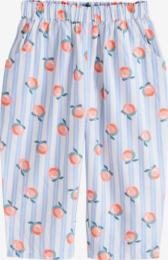 Next Housut koossa 68 värissä sininen denim / petrooli / pastellinpunainen / offwhite, Tuotenäkymä