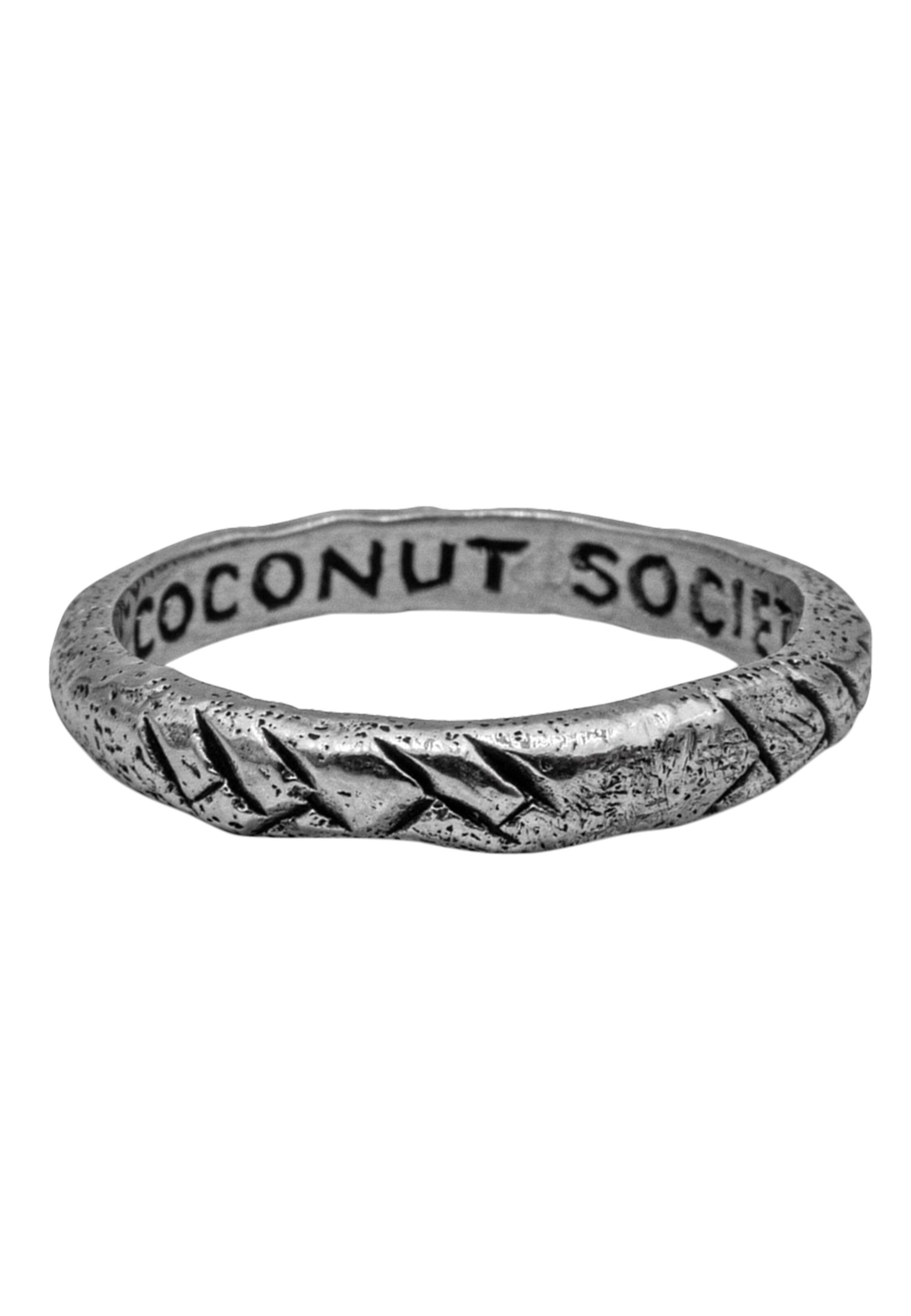 Haze&Glory Ring 'Coconut Society Stacking' in Silber