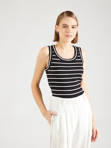 InWear Top 'Dagna' in Zwart: voorkant