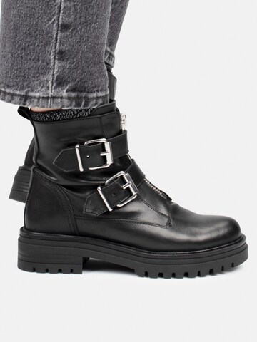 Poelman Boots 'Monk' in Black