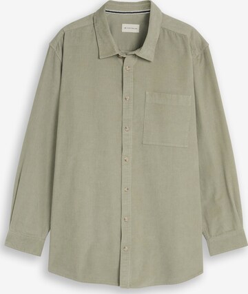 TOM TAILOR Men + Regular Fit Hemd in Grün: Vorderseite