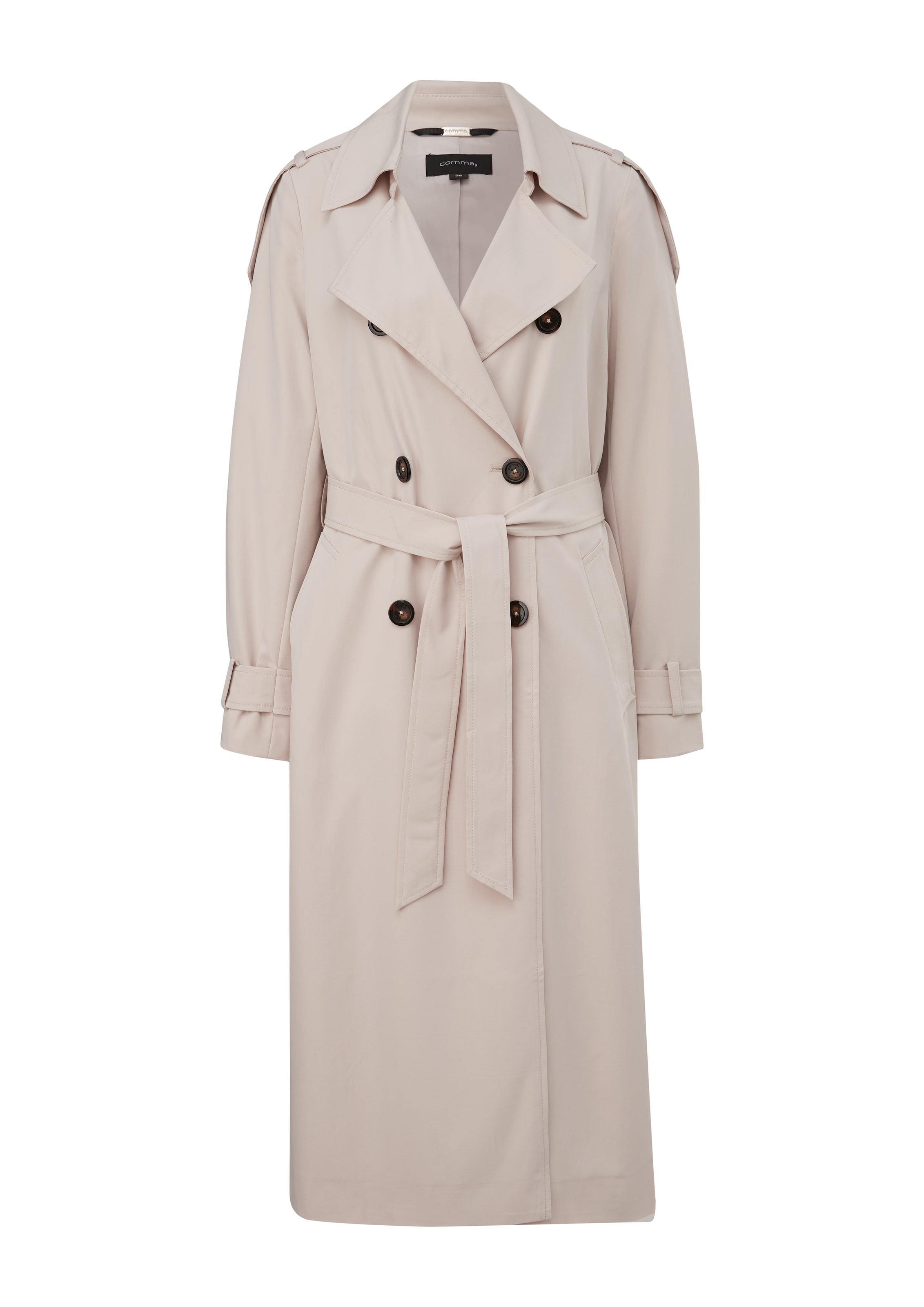 COMMA Tussenmantel in de kleur Crème, Productweergave