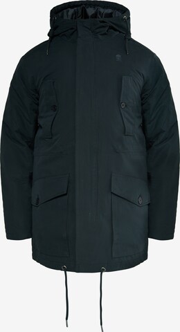 TUFFSKULL Winterparka in Groen: voorkant