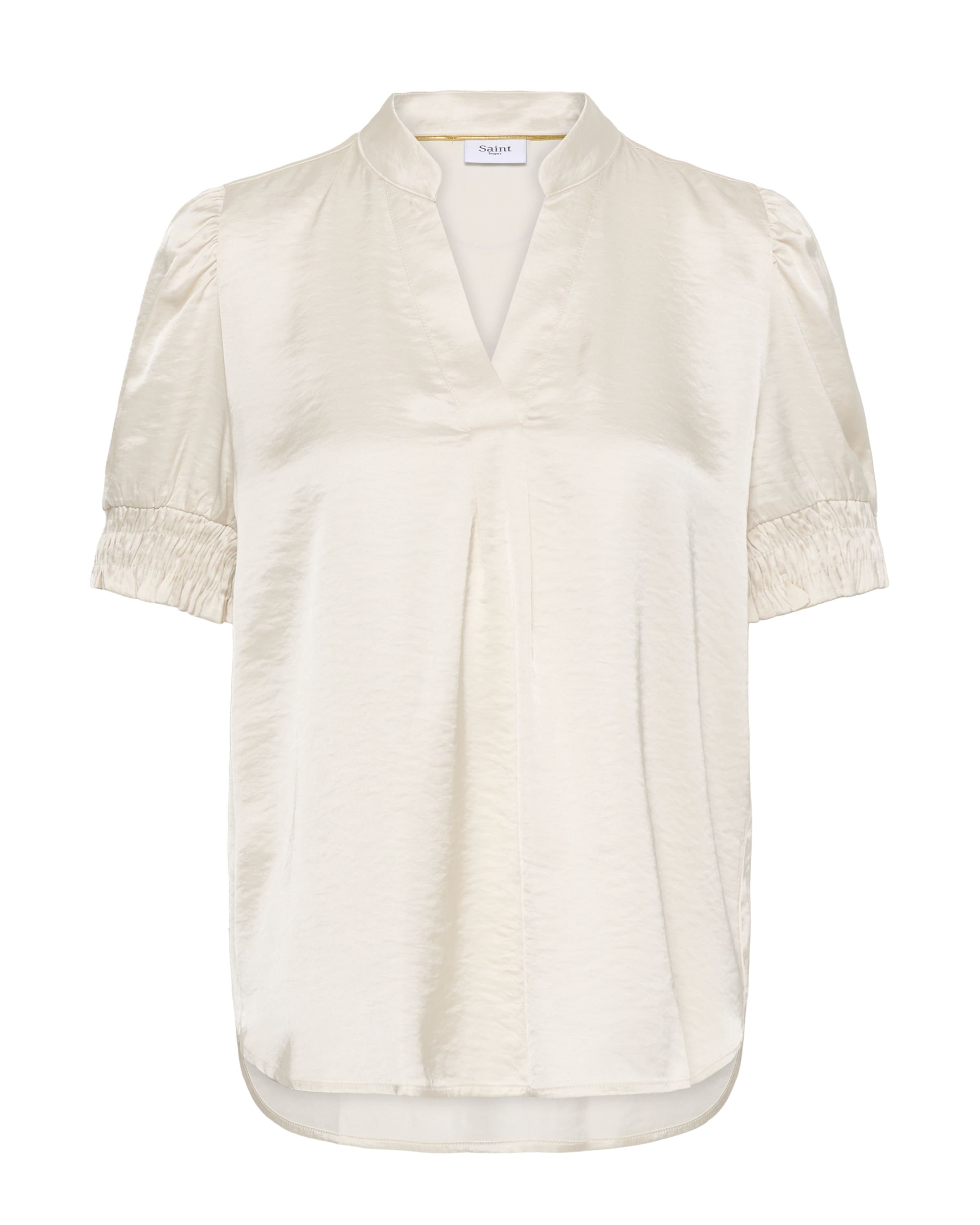 SAINT TROPEZ Bluse 'Panan' in Weiß: Vorderseite