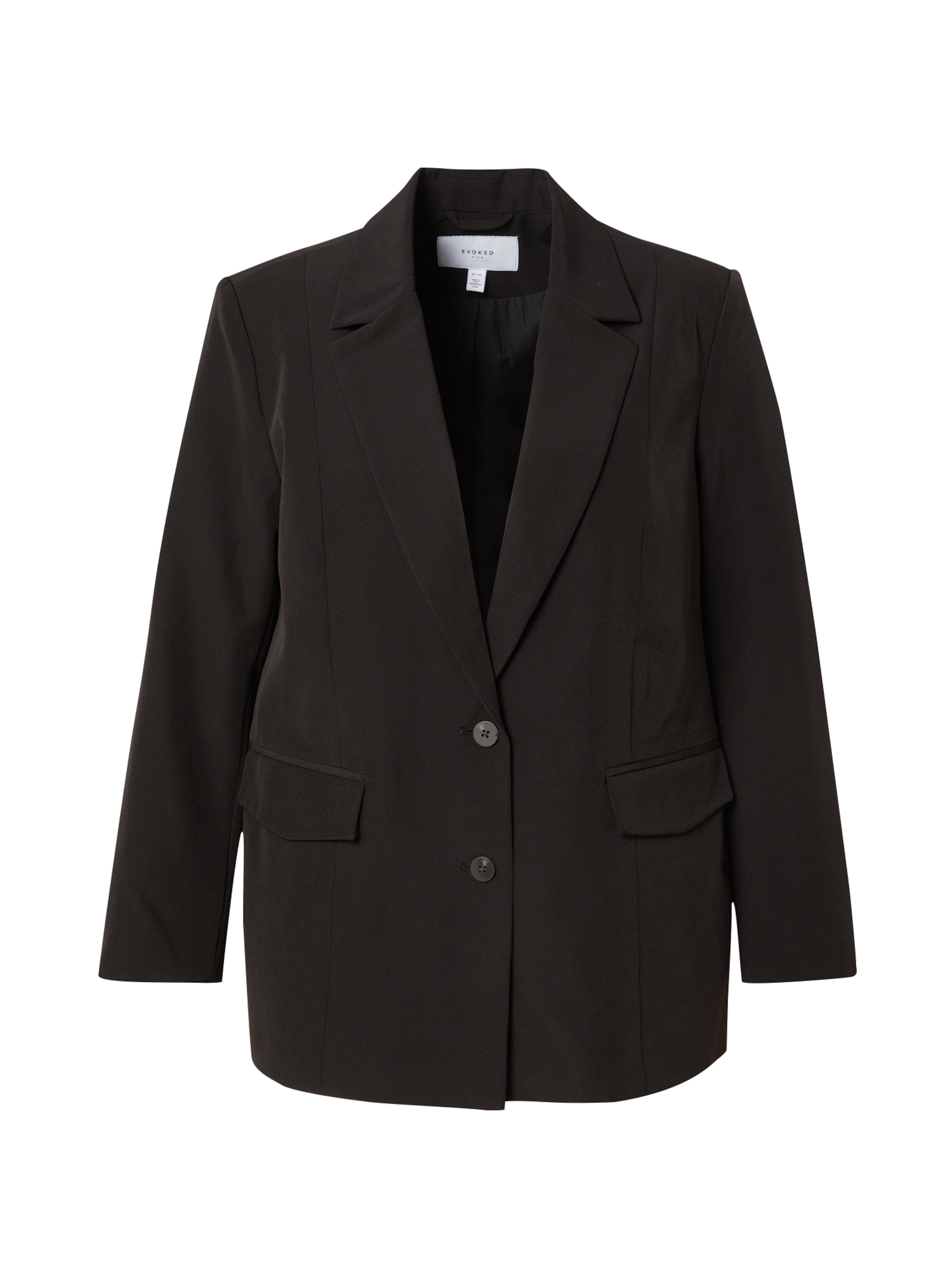 Blazer 'VIIVY' EVOKED en noir : devant
