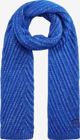 CODELLO Scarf 'KNIT COLLECTION' in Blue: front