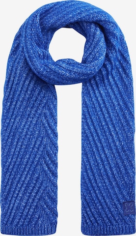 Écharpe 'KNIT COLLECTION' CODELLO en bleu : devant