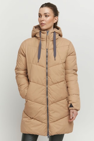 b.young Winter Jacket 'BOMINA' in Beige: front