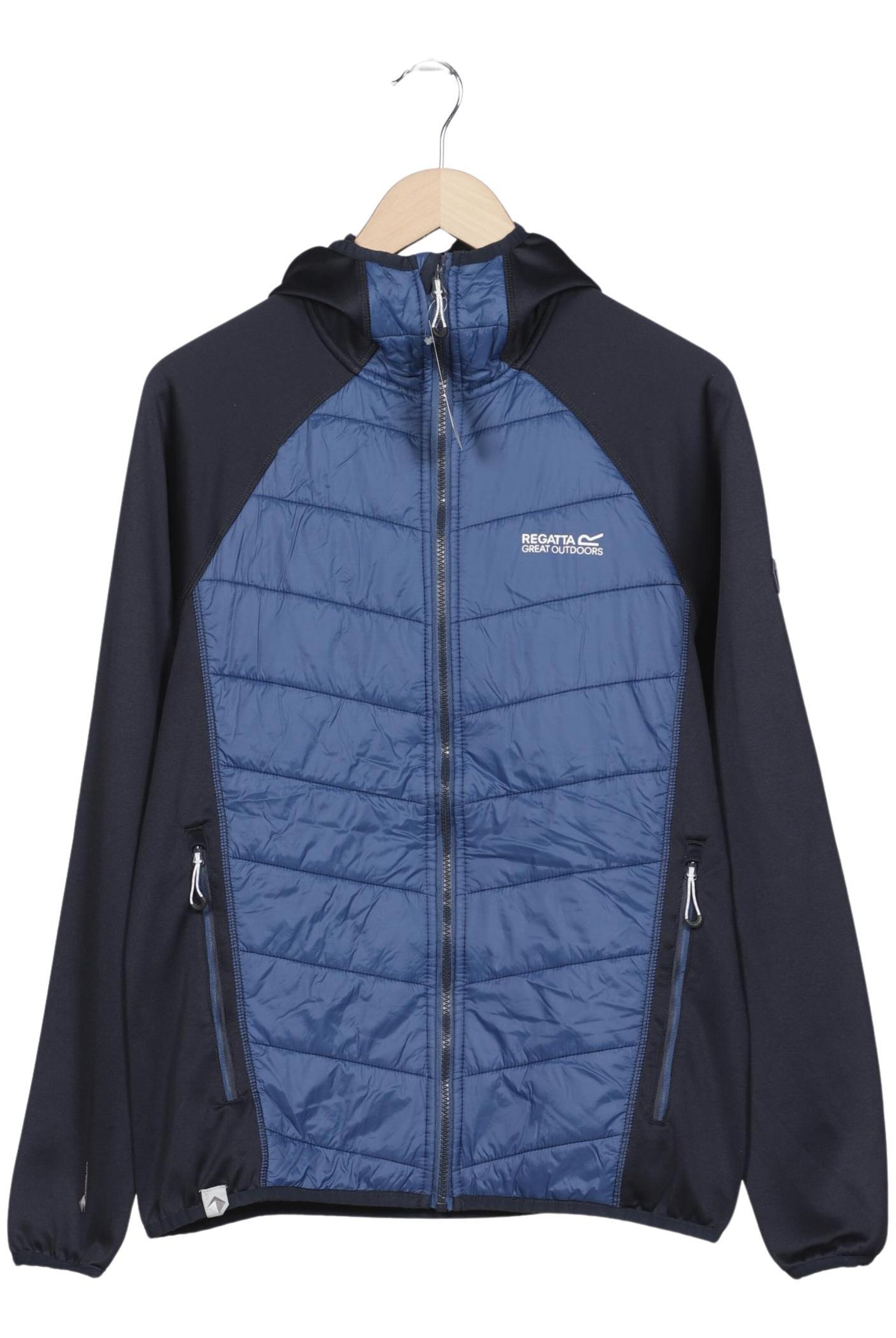 REGATTA Sweatshirt & Zip-Up Hoodie in M-L in Blue: front