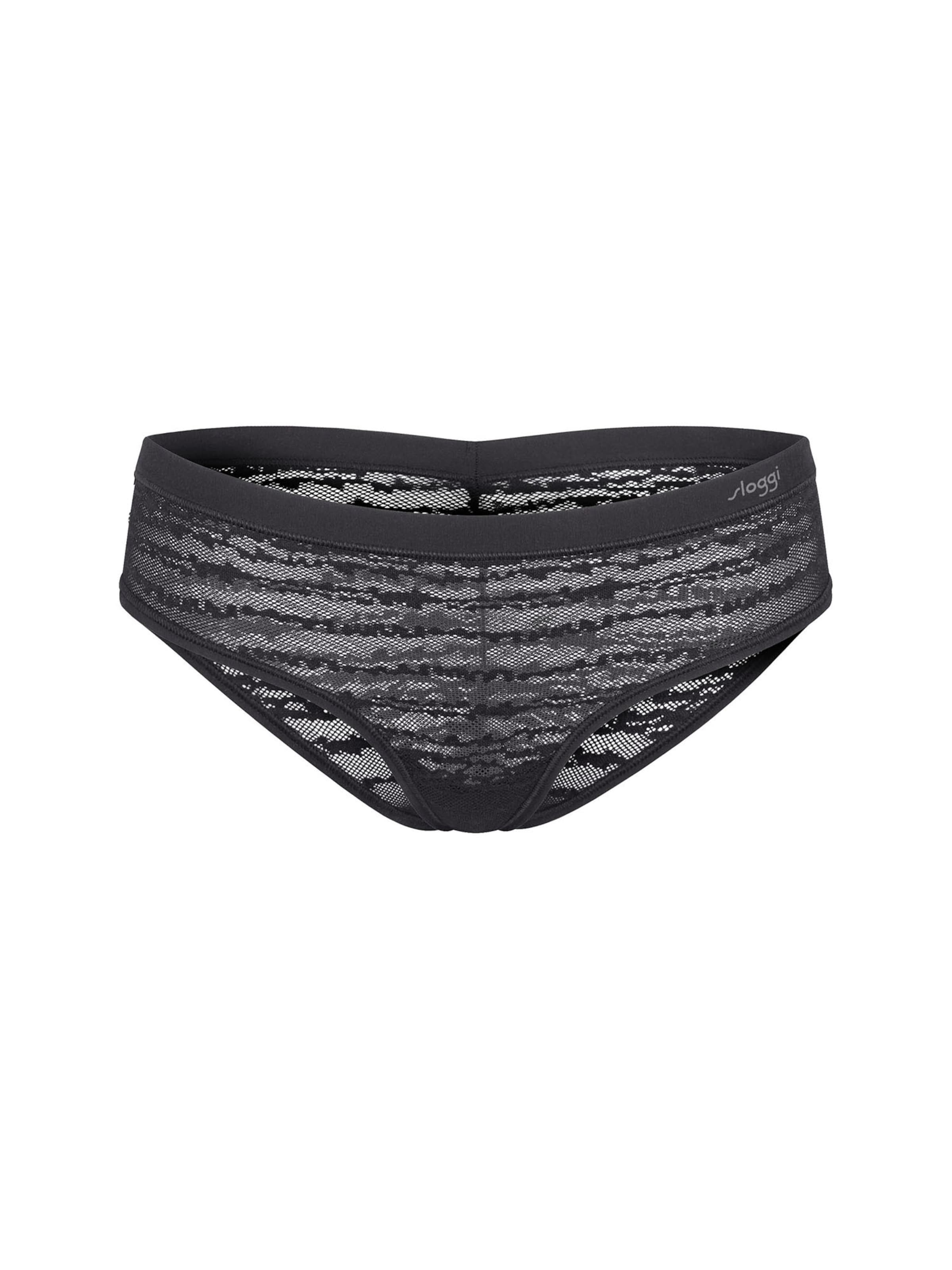 SLOGGI Retro Panty ' Blue FREE Evolve ' in Schwarz: Vorderseite