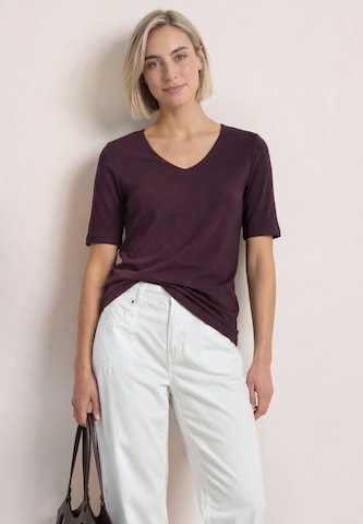 STREET ONE Shirt in Purple: front
