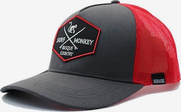 Surf Monkey Sportpet in Rood: voorkant