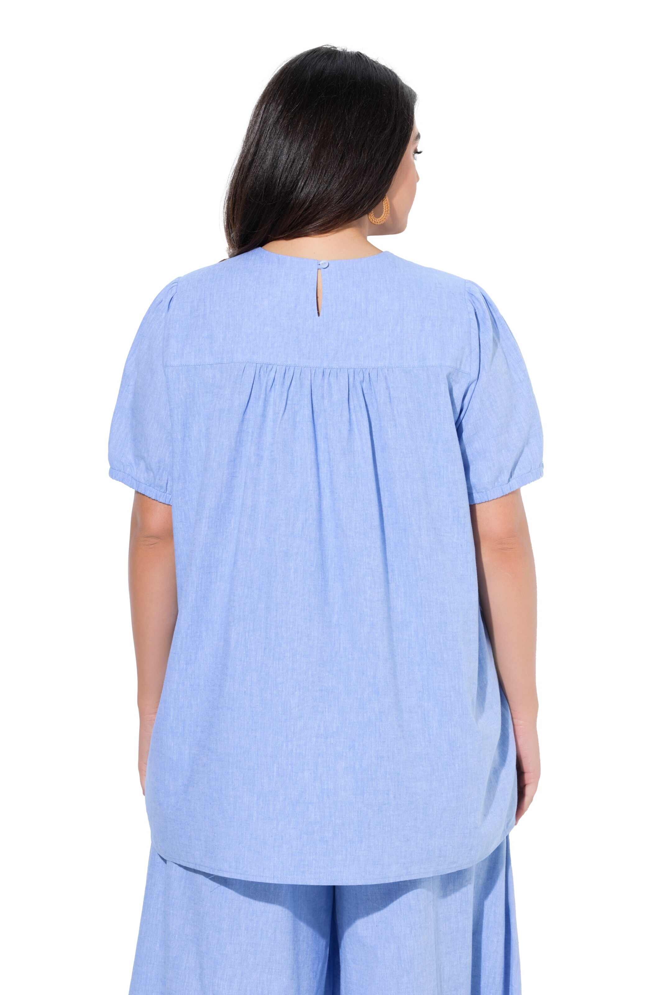 Ulla Popken Bluse in Blau