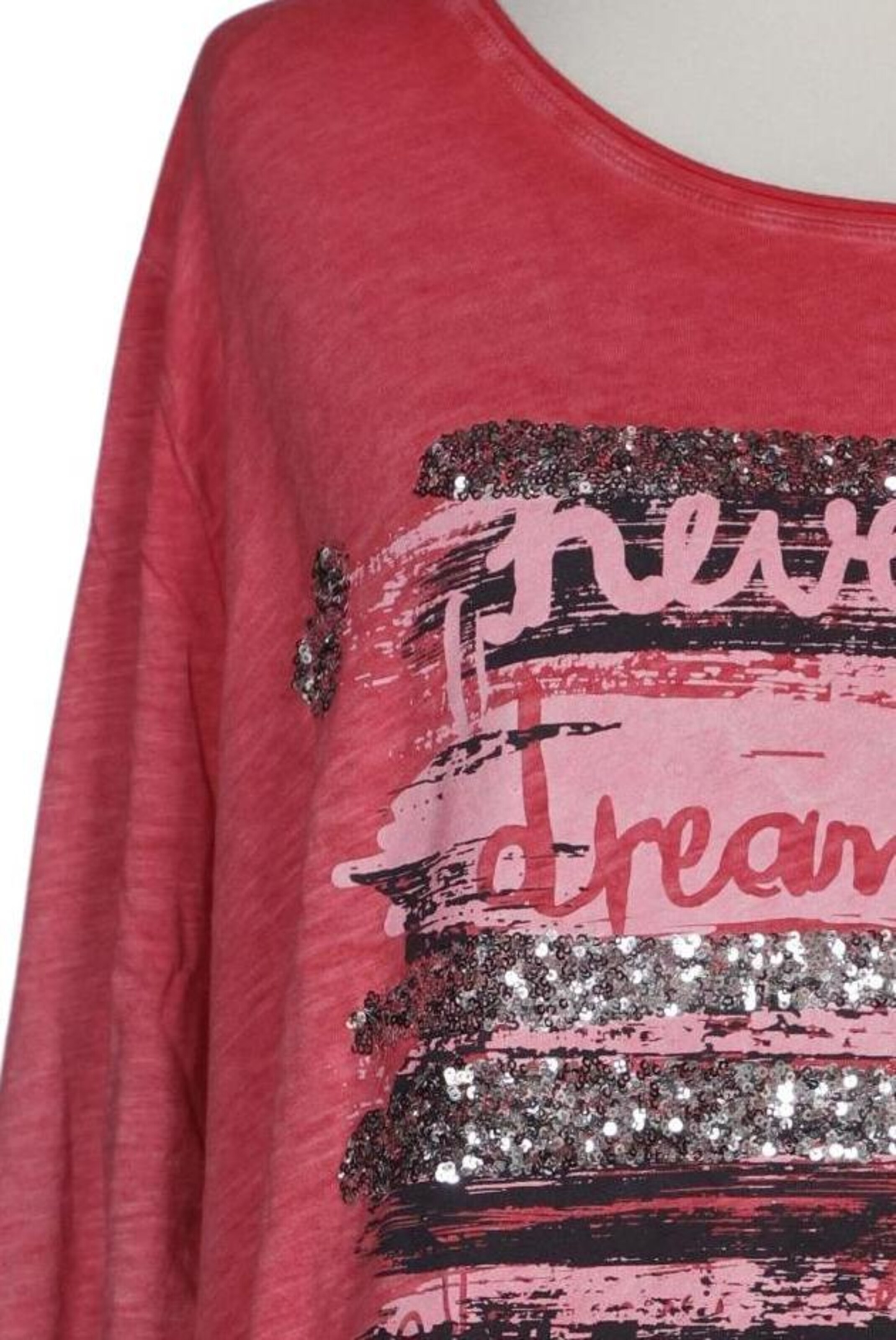 Ulla Popken Langarmshirt 11XL in Rot