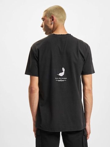 Mister Tee Shirt 'Vive la Liberte' in Zwart
