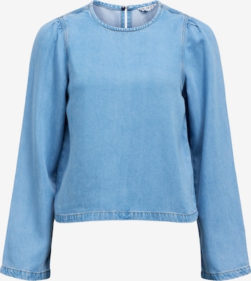 Chemisier 'OBJFRAME' OBJECT en bleu : devant
