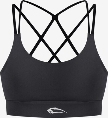 Smilodox Bralette Sports Bra 'Amara' in Black: front