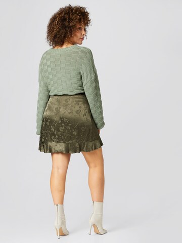 Gonna 'Blanca' di A LOT LESS in verde